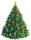 Transparent Christmas Tree Clipart