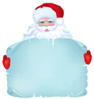 Transparent Santa Claus Decor Clipart
