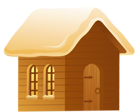 Winter Snowy House PNG Picture