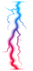 Colorful Lightning Transparent PNG Clip Art Image