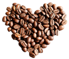 Coffe Heart PNG Clipart