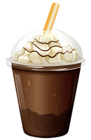 Coffee Cup with Whipped Cream PNG Clipart