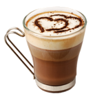 Coffee with Hearts Transparent PNG Picture