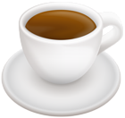 Cup with Coffee Transparent PNG Clip Art Image