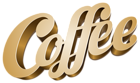 Deco Coffee PNG Clipart Image
