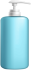 Dispenser Pump Bottle Blue PNG Clipart