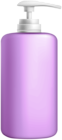 Dispenser Pump Bottle Violet PNG Clipart