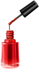 Open Red Nail Polish PNG Clipart