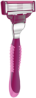 Pink Disposable Razor PNG Clipart