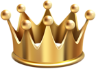 Gold Crown PNG Clip Art Image