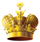 Golden Crown PNG Clipart