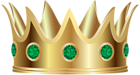 Golden Crown Transparent Clip Art Image