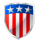 American Badge Decor PNG Clipart