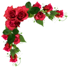 Beautiful Decor with Roses PNG Clipart Picture