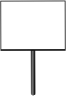 Blank Sign Board Transparent Image