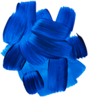 Blue Oil Paint Clip Art PNG Image