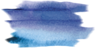 Blue Watercolor Splatter PNG Clipart