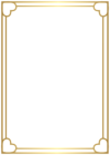 Border Frame Gold PNG Clipart