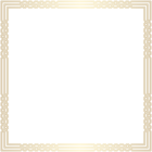 Border Frame PNG Gold Clip Art