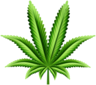 Cannabis Marijuana Leaf PNG Clipart
