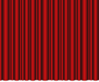 Closed Theater Curtains Red Transparent PNG Clip Art Image