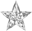 Crystal Star PNG Transparent Clipart