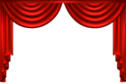 Curtains Red Clip Art