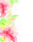 Cute Floral Decoration Transparent PNG Clipart