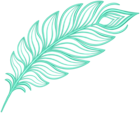 Deco Feather PNG Clipart