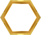 Deco Gold Border Frame Transparent PNG Image
