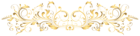 Deco Gold Element Transparent Clip Art Image