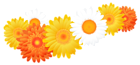 Decoration with Gerberas PNG Image