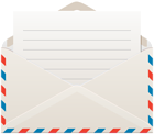 Envelope with Letter PNG Clip Art