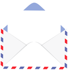 Envelope with Letter PNG Clip Art Image