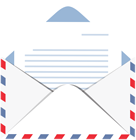 Envelope with Letter Transparent PNG Clip Art Image