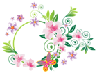 Floral Decoration PNG Clip-Art Image