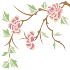 Floral Ornament PNG Clip Art Image