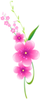Floral Pink Decoration PNG Clip Art