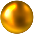Gold Ball Free PNG Clip Art Image
