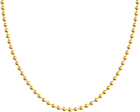 Gold Beads Transparent PNG Clip Art
