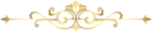Gold Decoration Transparent PNG Clip Art