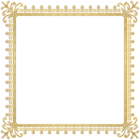 Gold Decorative Border Frame