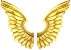 Gold Wings Transparent PNG Clip Art Image | Gallery Yopriceville - High ...