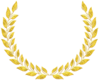 Gold Wreath Decorative PNG Clipart