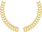 Gold Wreath PNG Clipart