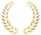 Gold Wreath Transparent PNG Clipart