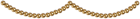 Golden Beads Decor PNG Clipart