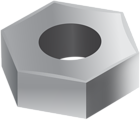 Hex Nut PNG Clipart
