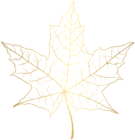 Leaf Gold Decoration PNG Clipart