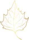 Leaf Gold PNG Clipart